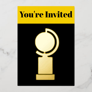 Tony Awards Playbill inspired Invitation
