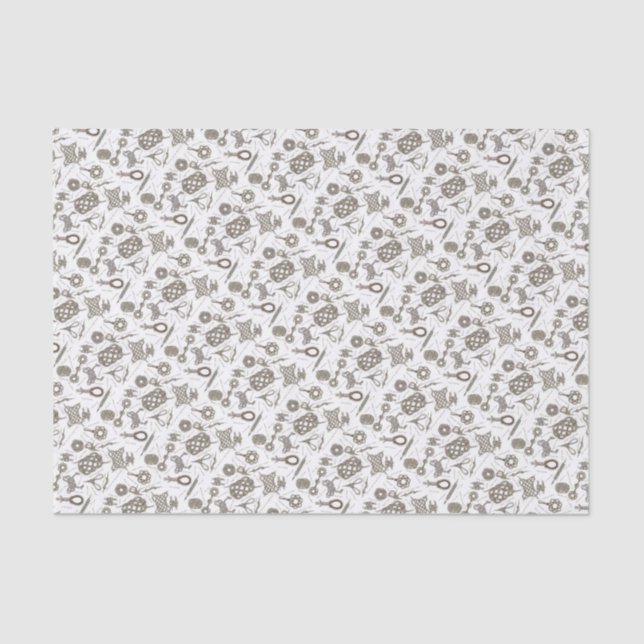 tony fernandes's nautical knots tissue paper (Front)