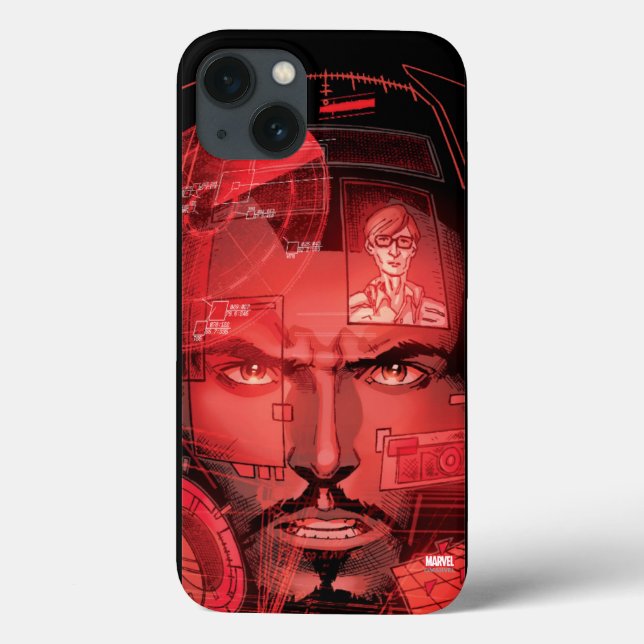 Tony Stark In Iron Man Suit Case-Mate iPhone Case (Back)