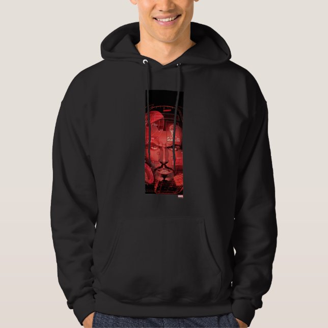 Tony Stark In Iron Man Suit Hoodie (Front)