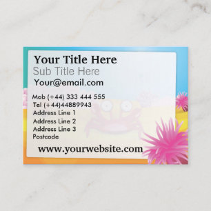 Tony the Crab Business Card