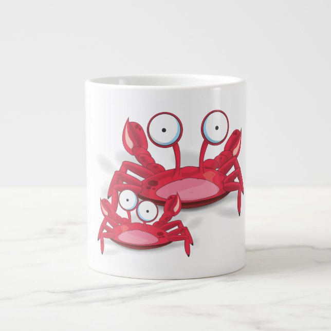 Tony the Crab Large Coffee Mug (Front)