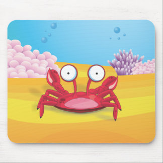 Tony the Crab Mouse Pad