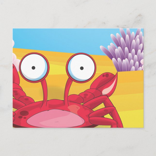 Tony the Crab Postcard (Front)