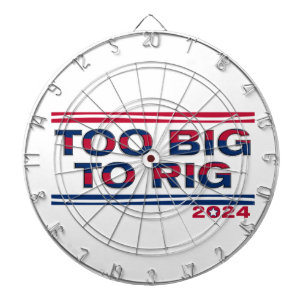 TOO BIG TO RIG 2024 DARTBOARD