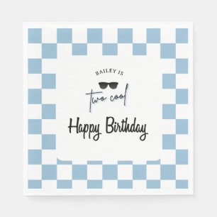 Too Cool 2nd Birthday Napkin