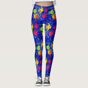 Too Cool for School Fish Leggings