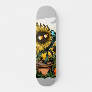 Too Cool Sunflower  Skateboard