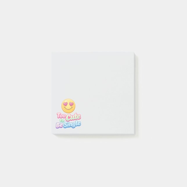 Too Cute Emoji Post-it Notes (Front)