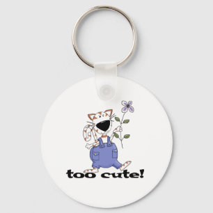 Too Cute Kitty Cat Keychain