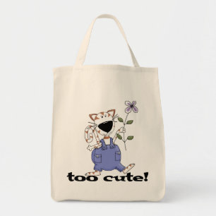 Too Cute Kitty Cat Tshirts and Gifts Tote Bag