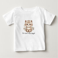 Too Cute To Be Single" Sarcastic Kitten Graphic