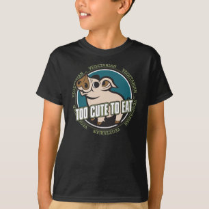 Too Cute to Eat Pig T-Shirt