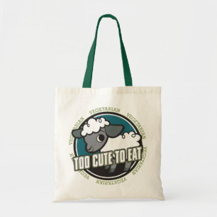 Too Cute to Eat Sheep Tote Bag