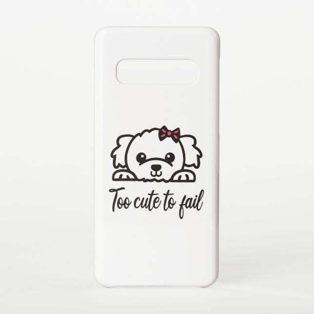 Too cute to fail(4) samsung galaxy case (Back)
