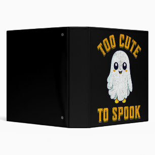 Too cute to spook binder