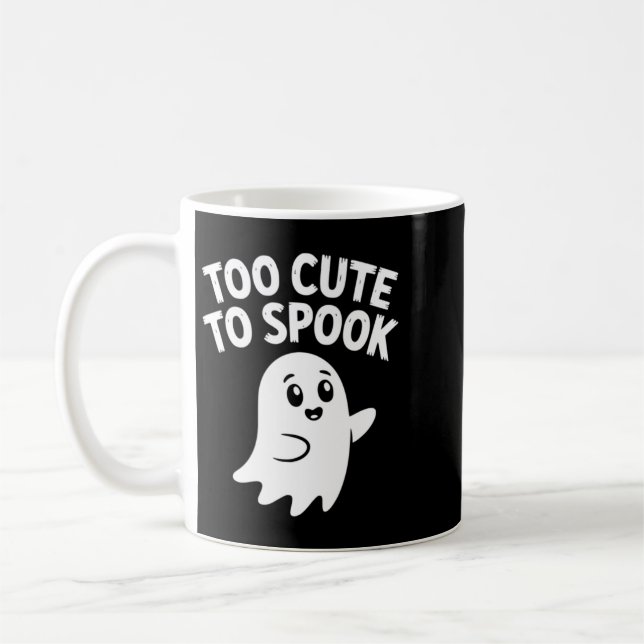 Too Cute To Spook Coffee Mug (Left)