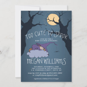 Too Cute to Spook   Cute Little Witch Baby Shower