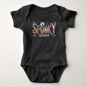 Too Cute to Spook Halloween  Baby Bodysuit