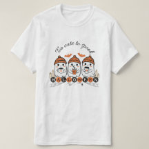Too Cute to Spook Halloween  T-Shirt - Cozy tee
