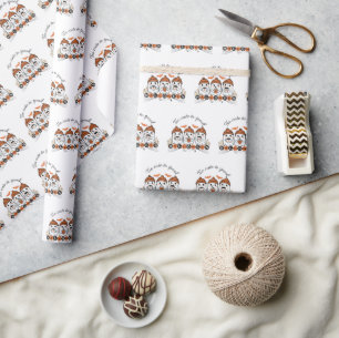 Too Cute to Spook Halloween Wrapping Paper