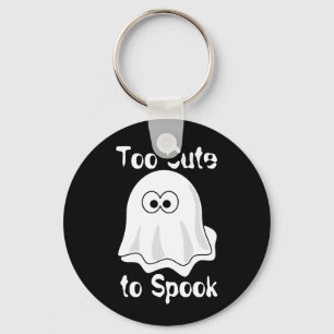 "Too Cute to Spook" Keychain