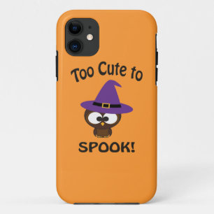 Too Cute to Spook! Owl Witch iPhone 11 Case