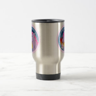 Too early for this horse(censored) travel mug