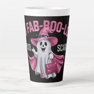Too fab-boo-lous to scary latte mug