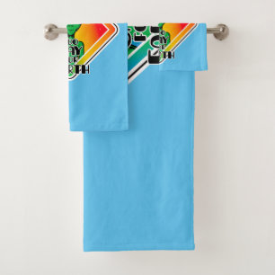 Too Gay For Earth Funny Alien UFO Bath Towel Set