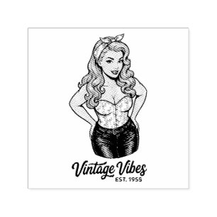 Too Glam to Give a Flock 🦩 Self-inking Stamp
