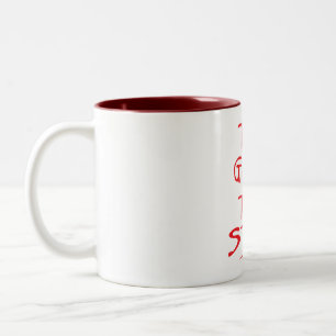 too_good_too_stupid_citation Two-Tone coffee mug