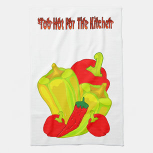 Too Hot! Kitchen Towel