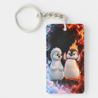 Too Hot to Handle but Still Cute  Keychain