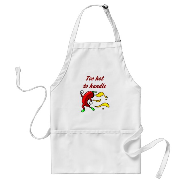 Too Hot to Handle Chef Apron (Front)