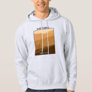 Too Hot To Handle Too Wild To Leave Desert Camping Hoodie
