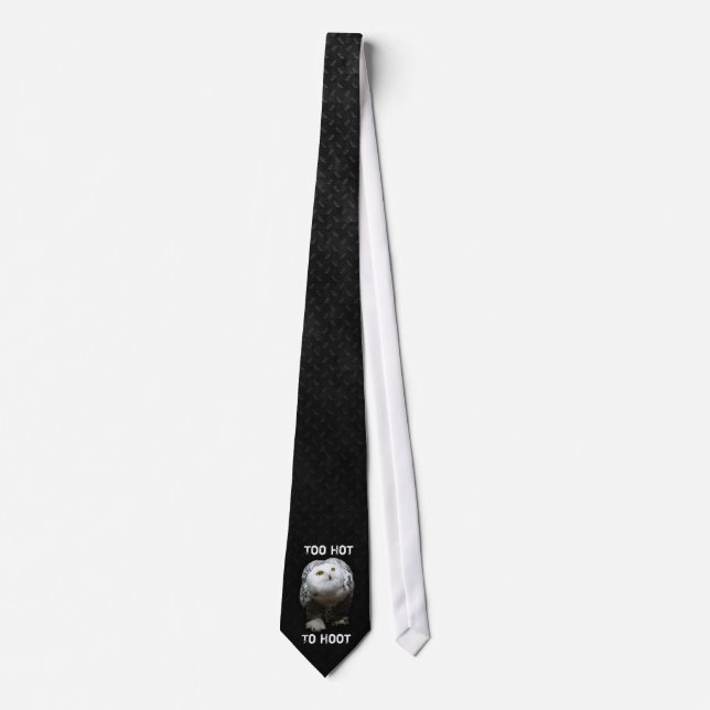 Too Hot To Hoot Tie (Front)