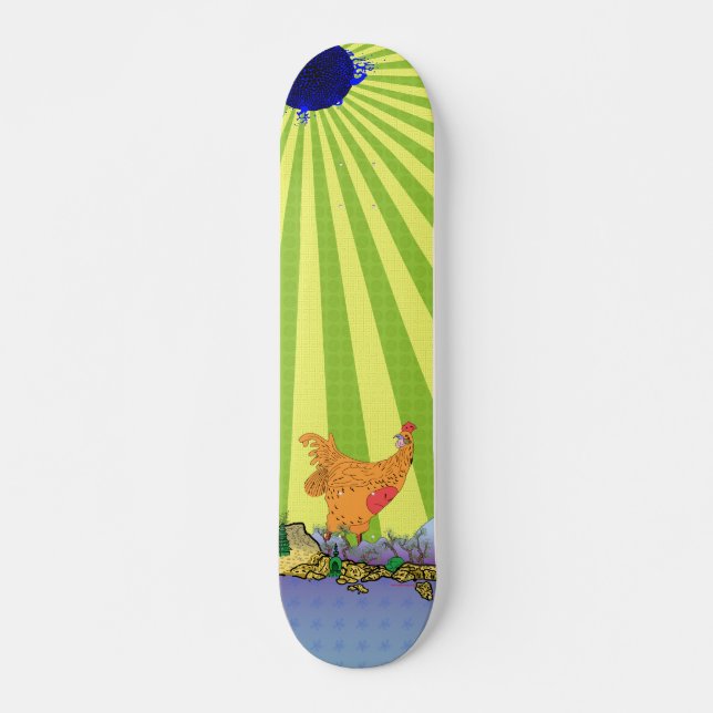 Too Late Skateboard Old School (Front)