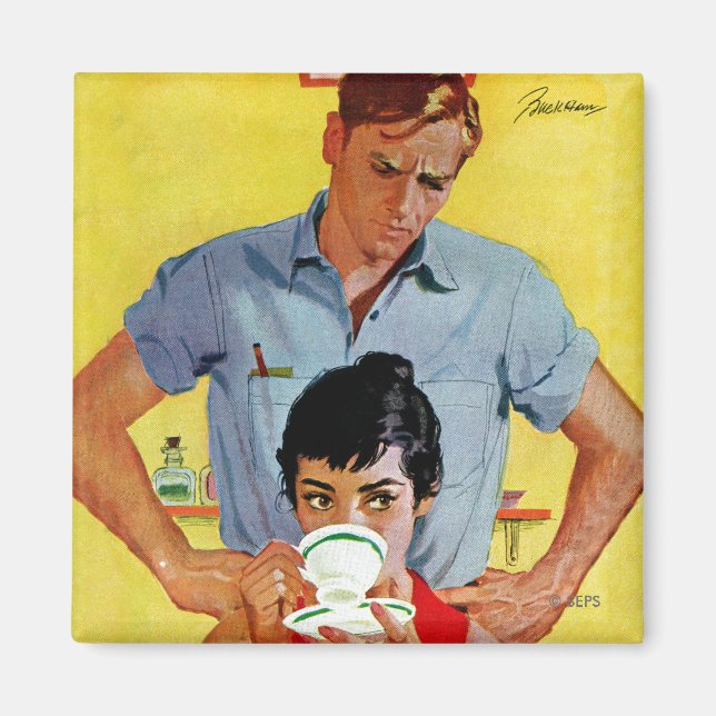 Too Late To Make Up Magnet (Front)