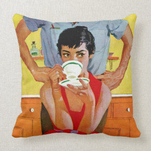 Too Late To Make Up Throw Pillow