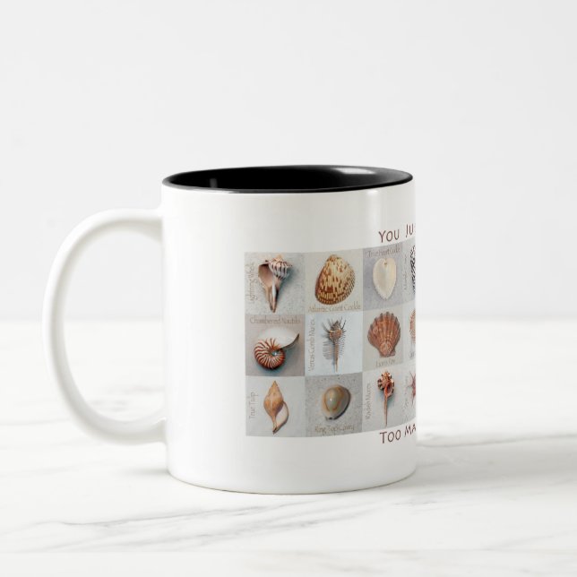 Too Many Shells Mug (Left)