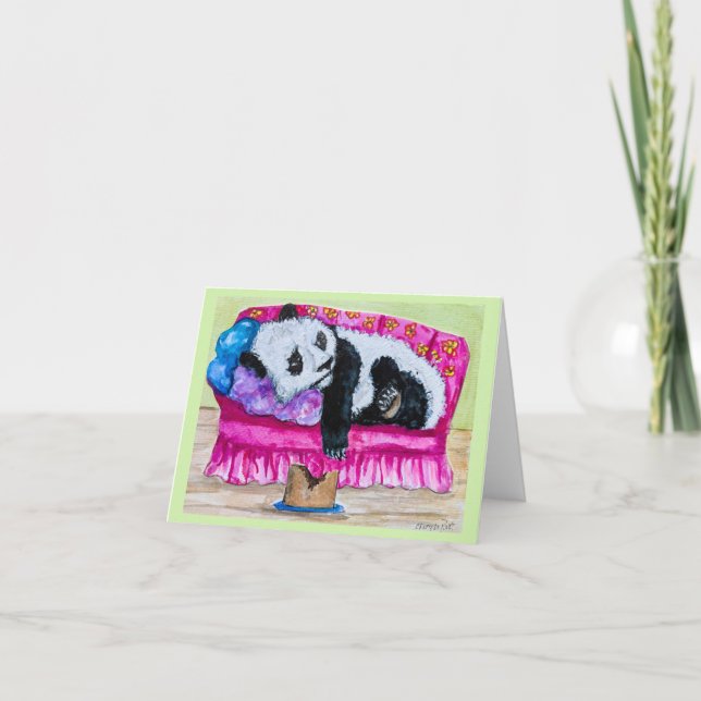 Too Much Cake? Card (Front)