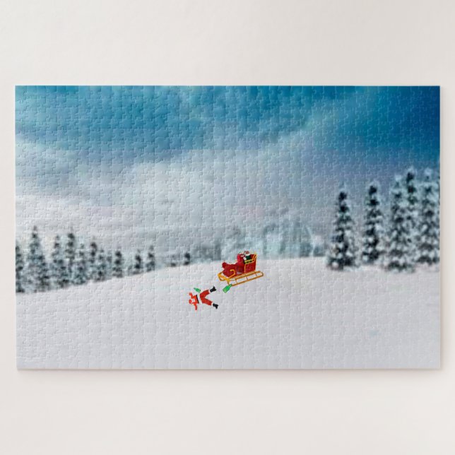 Too Much Christmas Cheer Puzzle  (Horizontal)