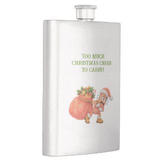 Too much Christmas Cheer to Carry! Salami Hip Flask