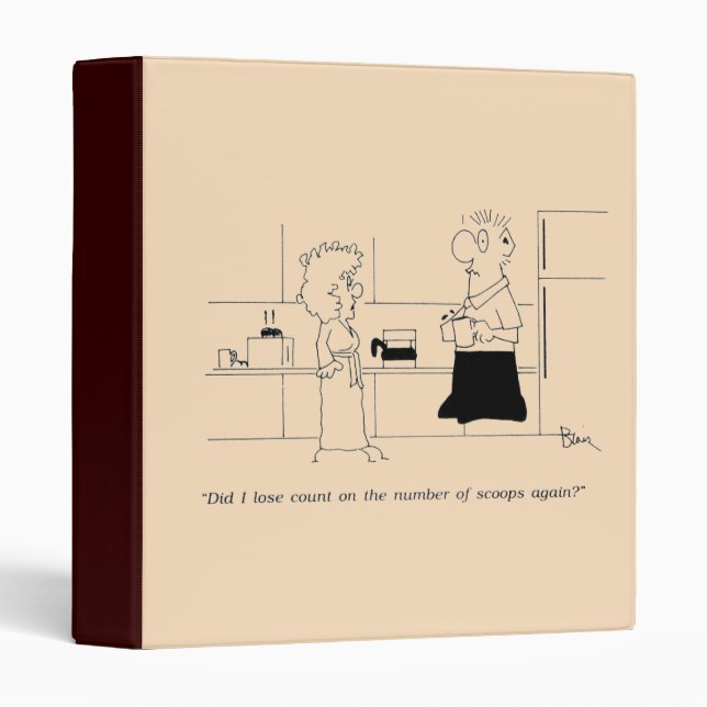 Too Much Coffee Binder (Front/Spine)