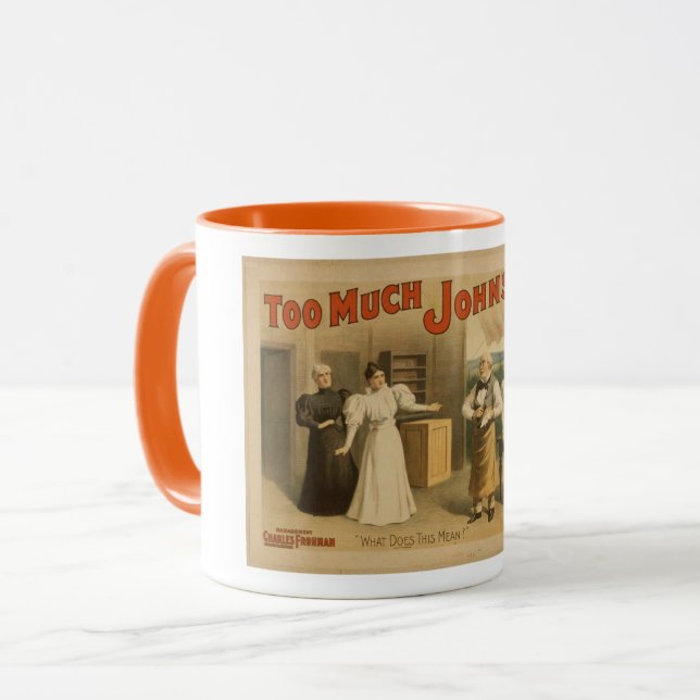 Too Much Johnson Mug (Front Left)