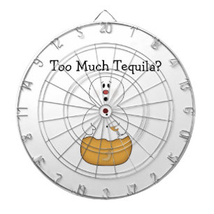 Too Much Tequila Dartboard
