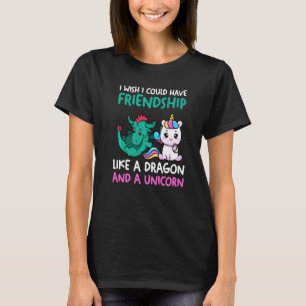 Too Pretty To Be Dragon So Unicorn Dragon Unicorn T-Shirt