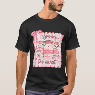Too Sweet Funny Nurse Valentine Insulin Diabetes T-Shirt