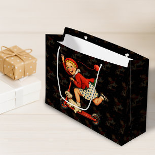 Toodaloo Cuntaroos Funny Sarcastic Retro Humour Large Gift Bag